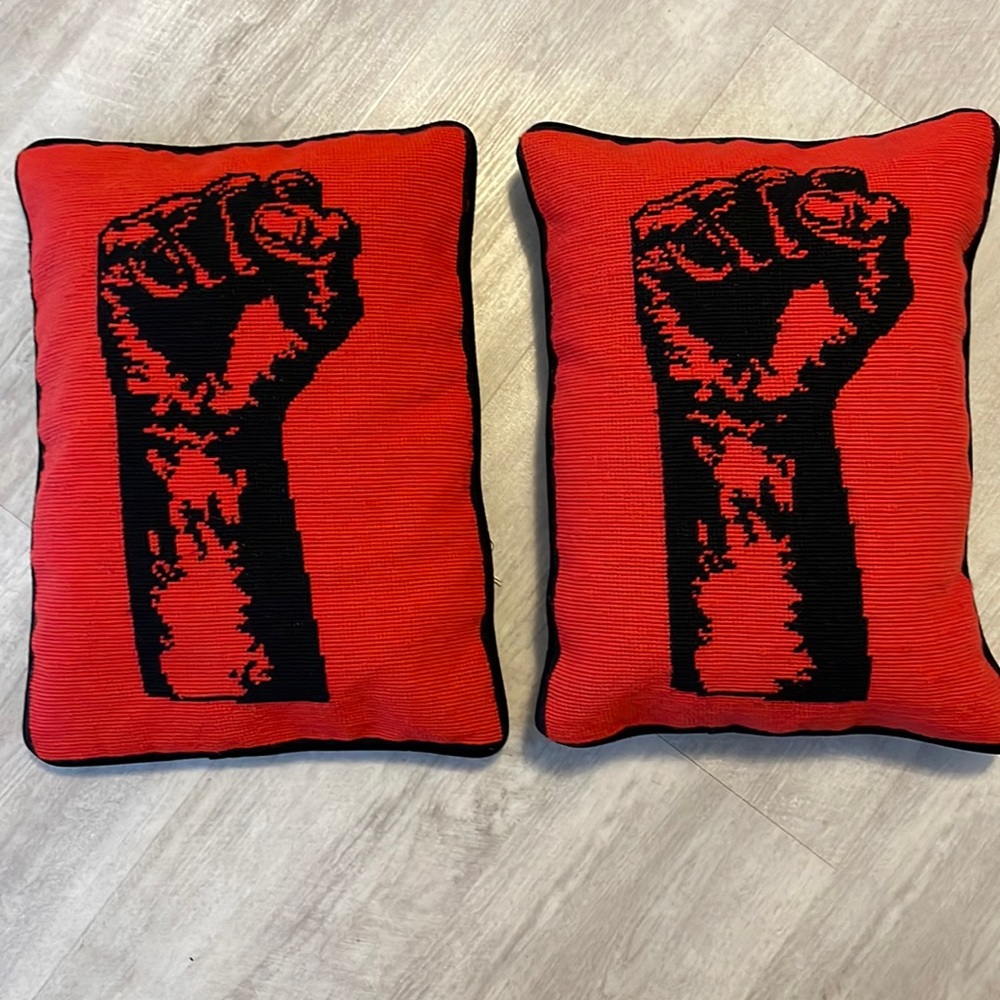 Jonthan Adler Needlepoint Accent pillows